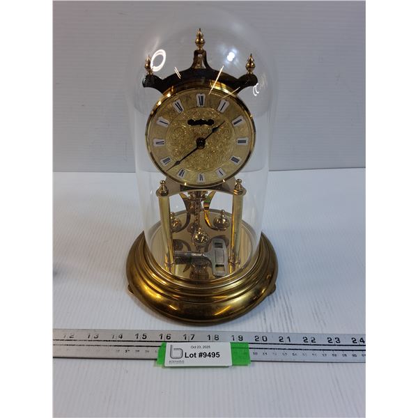 Seth Thomas Anniversary Clock w/ Key & Vintage Lighter