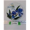 Image 1 : Fused Glass Dragonfly Plate - 8" Diameter