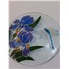Image 3 : Fused Glass Dragonfly Plate - 8" Diameter