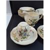 Image 2 : Regency British Anchor Dish Set & Teapcup Set - Made in England