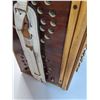 Image 7 : M. Hohner - Regent Wooden Accordion - Consignor States Needs Repair - 11" x 12" x 7"