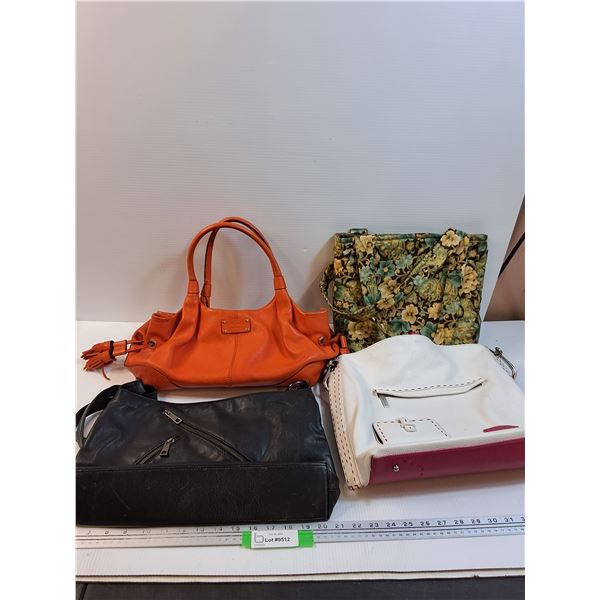(4) Ladies Purses: Kate Spade, BCB Co, Nappa, Handmade