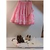 Image 1 : 1950's Jive Skirt & (2) Womens Dancing Shoes - Size 9 Approx, (2) Towels: Jive & Alberta Pool