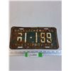 Image 1 : Saskatchewan License Plate - 1956