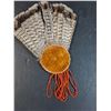 Image 3 : Indigneous Smudging Beaded Feather/Prayer Fan - 8" Long
