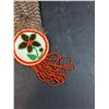 Image 4 : Indigneous Smudging Beaded Feather/Prayer Fan - 8" Long