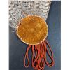 Image 5 : Indigneous Smudging Beaded Feather/Prayer Fan - 8" Long