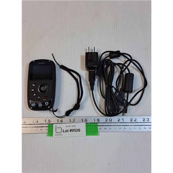 Kodak Play Sport Water Proof Picture & Video Camera - Powers On