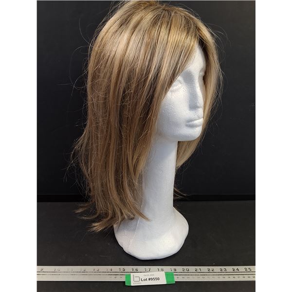 High Quality Synthetic Women's Breast Cancer Wig by Jon Renau w/Styrofoam Head Included