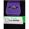 Image 1 : ^ White Gold 14kt & Diamond Ladies Wedding Ring w/ Case - Size 7.5 - Ben Moss Ring
