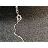 Image 6 : ^ White Gold Necklace 14kt & Mom Pendant 10kt w/Diamond