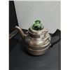 Image 3 : Wentworth Stainless Steel Kettle w/Uranium Glass Percolator
