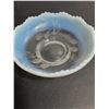 Image 2 : Jefferson White Vaseline Glass Dish - Grape 
