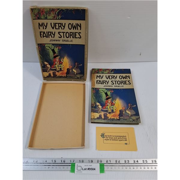 Antique Fairy Tale Stories Book - Dated 1917 - w/Box