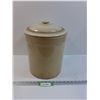 Image 1 : # Crock #3 w/ Lid - 13" x 10"