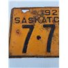 Image 2 : Saskatchewan License Plate: 1929