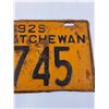 Image 3 : Saskatchewan License Plate: 1929