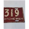 Image 4 : Saskatchewan License Plate: 1938