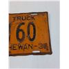 Image 2 : Saskatchewan License Plate: Farm Truck 1936