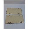 Image 2 : Saskatchewan License Plate Set: 1961