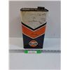 Image 1 : Gulf Oil One Gallon Collectors Tin - Empty