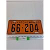 Image 1 : Saskatchewan License Plate: 1950