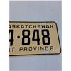 Image 3 : Saskatchewan License Plate: 1957
