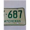 Image 3 : Saskatchewan License Plate: Farm Plate 1974