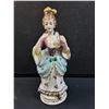 Image 2 : Colonial Lady Figurine - Made in Occupied Japan - 10" Tall