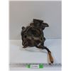 Image 1 : Vintage Corn Sheller by Louis Sacks - Cast Iron - 12" x 12" x 10"