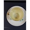 Image 3 : Belleck Brand "Lucky Clover Pattern" Teacup & Saucer Set