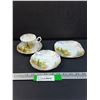 Image 1 : Royal Albert Set: "Kentish Rookery" Pattern: Teacup Set, (2) Plates