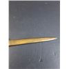 Image 3 : Letter Opener by G.Omerth - Missing Ivory Head - 11" Long & 5" Blade