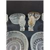 Image 3 : (8) Glass Dessert Bowls, Salt & Pepper Shakers