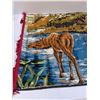 Image 2 : Moose Designed Tapestry - 21" x 34"