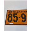 Image 2 : Saskatchewan License Plate - 1939