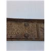 Image 3 : Sawyer-Massey Co. Cast Iron Plate - 20" x 5" x 2"