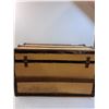 Image 6 : * Vintage Steamer Trunk - Some Wear - 30" x 18" x 16" - PICK UP ONLY