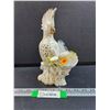 Image 1 : Capodimonte Cockatoo Figurine - 9.5" Tall