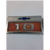 Image 2 : (2) Vintage Chevy C-10 Emblems - 5" x 3"
