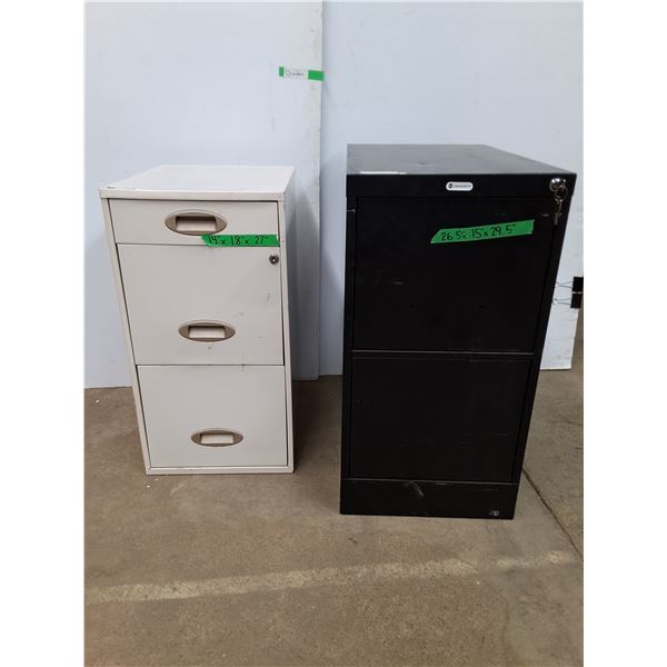 *(2) Filing Cabinets- As Is, Cannot Ship