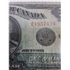 Image 4 : Antique 1923 Dominion of Canada Large $1.00 Bank Note