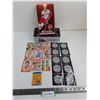 Image 1 : OPC 2008/09 NHL Collector Cards Tin, (10) Gretzky Stickers, (10) 1970's NHL Player Cards