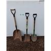 Image 1 : **(3) Shovels Up to 42.5", Cannot Ship