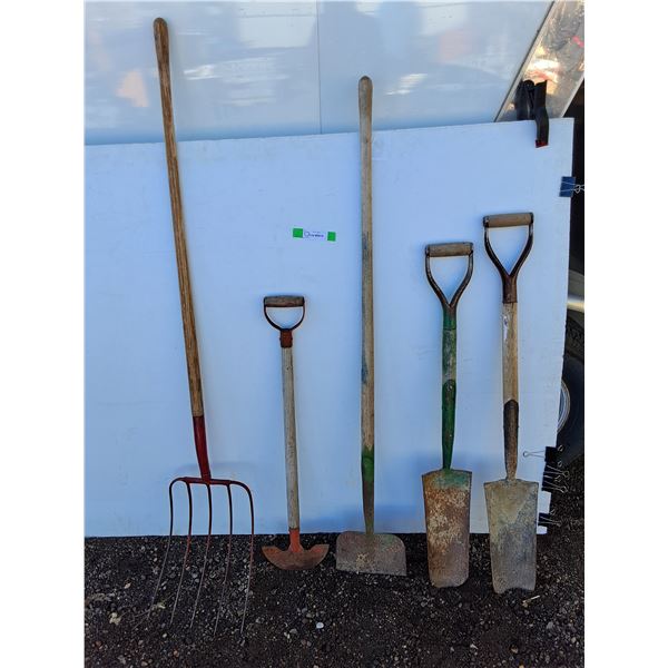 **Pitchfork, Spades, Hoe, Ice Chipper, Cannot Ship