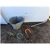 Image 1 : **Galvanized Sap Bucket, Horse Shoes, Animal Traps, Misc. Cannot Ship