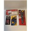 Image 3 : NOS Nail Assortment,Hose Clamps,Mini Screwdriver Set,Coupler,Flashlight,(2)Wrenches and (2) Screwdri