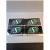 Image 1 : (4) Saskatchewan Roughriders Souvenir License Plate