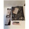 Image 2 : 550 Piece Nail Assortment,Digital Tire Gauge,Flashlight,Hex Key Set and more as pictured