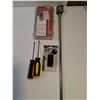 Image 2 : Hose Clamp Assortment,Nail Assortment,18" Extension,(3) Wrenches,(2) Scrwdrivers and more as picture